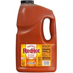 Frank s Redhot Kosher Buffalo Wing Hot Sauce Bulk, 1 Gallon, 4 Per Case
