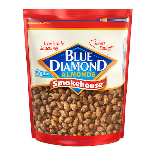 Blue Diamond Smokehouse Almonds, 25 Ounces, 6 Per Case