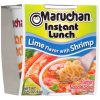 Maruchan Instant Lime Shrimp Flavored Ramen Noodle Soup, 2.25 Ounce, 12 Per Case