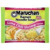 Maruchan Habanero Lime Chili Shrimp Flavored Ramen Noodle Soup, 3 Ounce, 24 Per Case