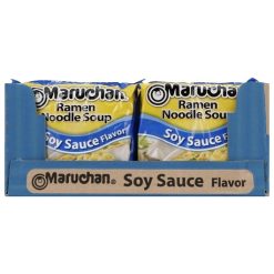 Maruchan Soy Sauce Flavored Ramen Noodle Soup, 3 Ounce, 24 Per Case