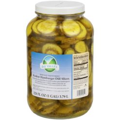 Bay Valley Kosher Hamburger Dill Slices, 1 Gallon, 4 Per Case