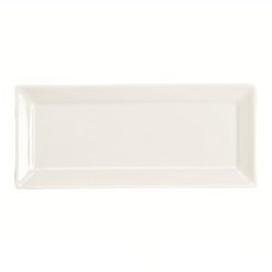 Homer Laughlin Rectangle Tray 11 1/2 In X 5 In Undecorated, 1 Dozen