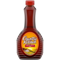 Country Kitchen Regular Syrup Bottle, 24 Ounce, 12 Per Case