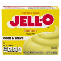 Jell-O Lemon Pudding & Pie Filling, 4.3 Ounces, 24 Per Case