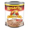 Rosarita Traditional Refried Beans, 30 Ounce, 12 Per Case