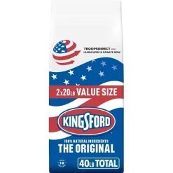 Kingsford Original Charcoal Briquettes, 20 Pound, 2 Per Case