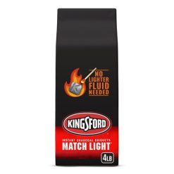 Kingsford Match Light Briquettes 6/4 Pound, 4 Pound, 6 Per Case