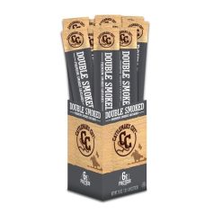 Cattlemans Cut Yellowstone Original Double Smoked Sticks, 1 Each, 20 Per Pack, 6 Per Case