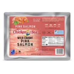 Chicken Of The Sea Premium Skinless and Boneless Pink Salmon Pouch, 40 Ounces, 6 Per Case