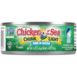 Chicken Of The Sea Chunk Light Tuna In Water, Kosher, 12 Ounces, 24 Per Case
