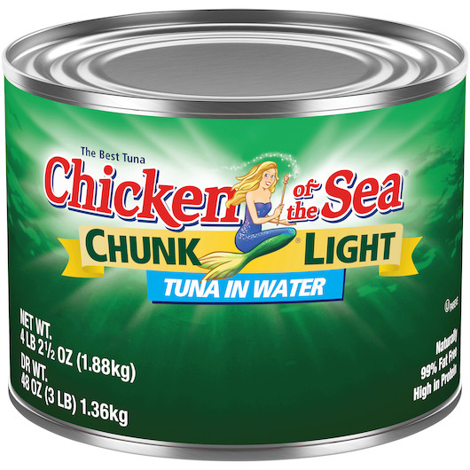Chicken Of The Sea Imported Water Light Chunk Tuna, 66.5 Ounces, 6 Per Case