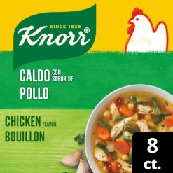 Knorr Chicken Bouillon Cubes, 3.1 Ounce, 24 Per Pack, 2 Per Case