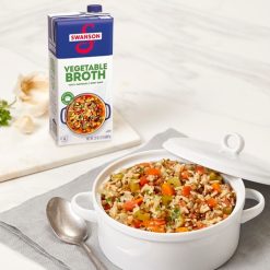Swanson Vegetable Broth, 32 Ounces, 12 Per Case