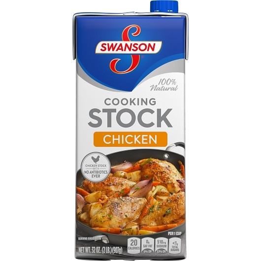 Swanson Chicken Broth, 32 Ounces, 12 Per Case