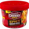 Campbell s Chunky Spicy Chicken Noodle Soup, 15.25 Ounce, 8 Per Case