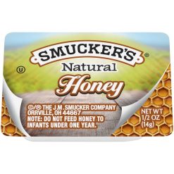 Smucker s Kosher, Plastic Honey Cups, 0.5 Ounces, 200 Per Case