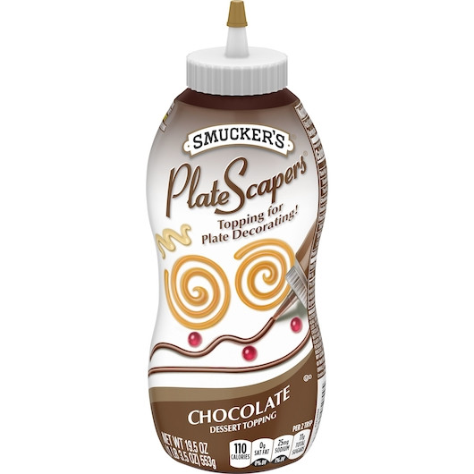 Smucker Chocolate Platescapers, 19.5 Ounce, 12 Per Case