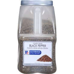 Mccormick Culinary Coarse Ground Culinary, 5 Pound, 3 Per Case