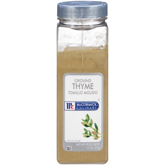 Mccormick Culinary Ground Thyme, 11 Ounce, 6 Per Case