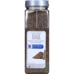Mccormick Culinary Black Pepper Shaker Grind, 16 Ounce, 6 Per Case