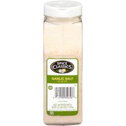 Spice Classics Garlic Salt, 38 Ounce, 6 Per Case