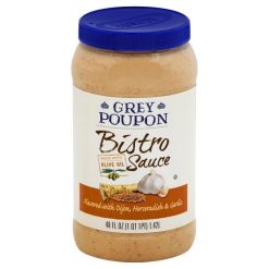 Grey Poupon Kosher Bistro Sauce Mustard Bulk, 48 Fluid Ounce, 4 Per Case