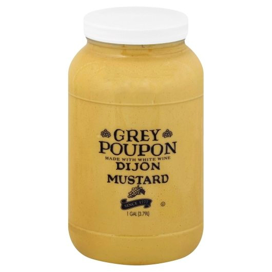Grey Poupon Dijon Classic Mustard, 1 Gallon, 2 Per Case