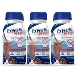 Ensure Plus Chocolate, 8 Fluid Ounce, 24 Per Case