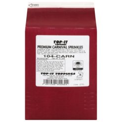 Jbss Rainbow Sprinkles, 24 Pound, 1 Per Case