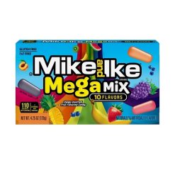 Mike & Ike Fat Free Gluten Free Candy Mega Mix Theater Box, 4.25 Ounce, 12 Per Case