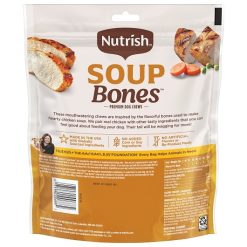 Rachel Ray Soup Bones Chicken And Veggies Flavor Dog Treat, 12.6 Ounce, 7 Per Case