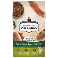 Rachel Ray Chicken And Brown Rice Dry Cat Food, 48 Ounce, 4 Per Case