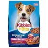 Kibbles N Bits Savory Bacon And Steak Flavor Dry Dog Food Bag, 56 Ounce, 4 Per Case