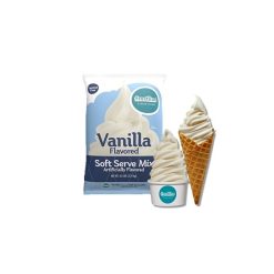 Frostline Mix Lactose Free Vanilla Soft Serve, 6 Pounds - 6 Per Case
