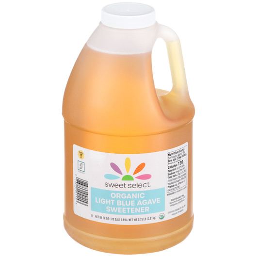 Sweet Select Organic Pure Blue Agave Bulk, 5.75 Pound, 4 Per Case
