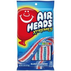 Airheads Xtremes Sweetly Candy Belts Peg Bag, 4.5 Ounce, 12 Per Case