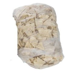 Mission Foods Pre-Cut Unfried 4 Cut Yellow Chips, 30 Pounds, 1 Per Case