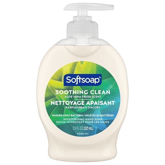Softsoap Aloe Liquid Hand Soap, 7.5 Fluid Ounces, 6 Per Case