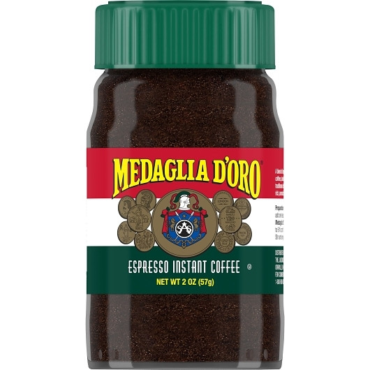 Medaglia D oro Espresso Coffee Instant, 2 Ounces, 12 Per Case