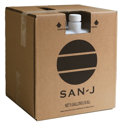 San-J International Shoyu Soy Sauce Organic, 5 Gallon, 1 Per Case