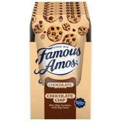 Famous Amos Classic Chocolate Chip Cookies, 3 Ounce, 36 Per Case