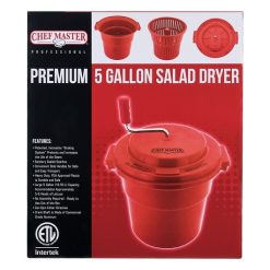 Chef-Master 5 Gallon Salad Spinner, 1 Each
