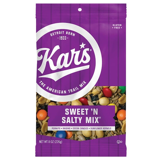 Kar s Nuts Sweet N Salty, 8 Ounces, 12 Per Case