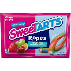 Sweetart Rainbow Twists Share Pack, 3.5 Ounce, 12 Per Box, 4 Per Case