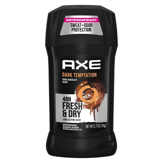 Axe Mens Dark Temptation Deodorant Invisible Solid, 2.7 Ounce, 12 Per Case