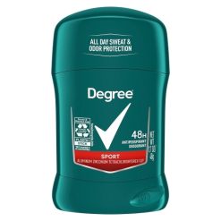 Degree Dry Protection Body Heat Activated 48 Hour Sport Anti-Perspirant Deodorant Invisible Solid, 1.7 Fluid Ounce, 12 Per Case