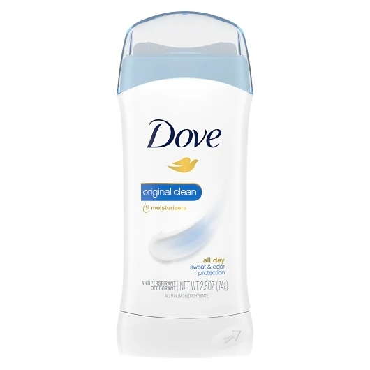 Dove Women Original Anti-Perspirant Deodorant Stick, 2.6 Ounce, 12 Per Case