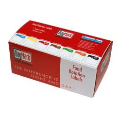 Daymark Dissolvemark Dot Box 7 Day 1 Inch Starter Box Label, 1 Count