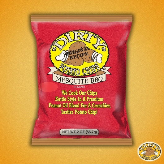Utz Mesquite Barbecue Potato Chips, 2 Ounce, 25 Per Case
